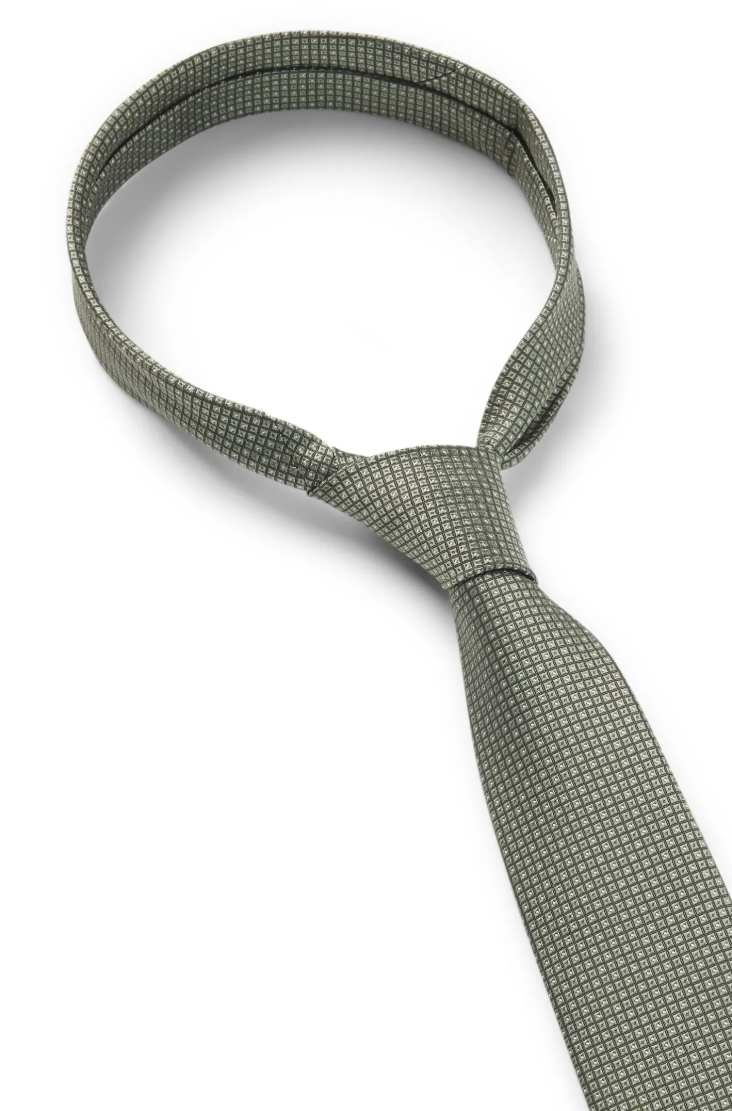 Krawatte aus Seiden-Mix mit Jacquard-Muster