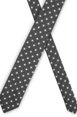 Krawatte aus Seiden-Mix mit Jacquard-Muster