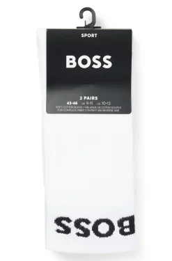 Kurze Socken aus Stretch-Gewebe im Zweierpack