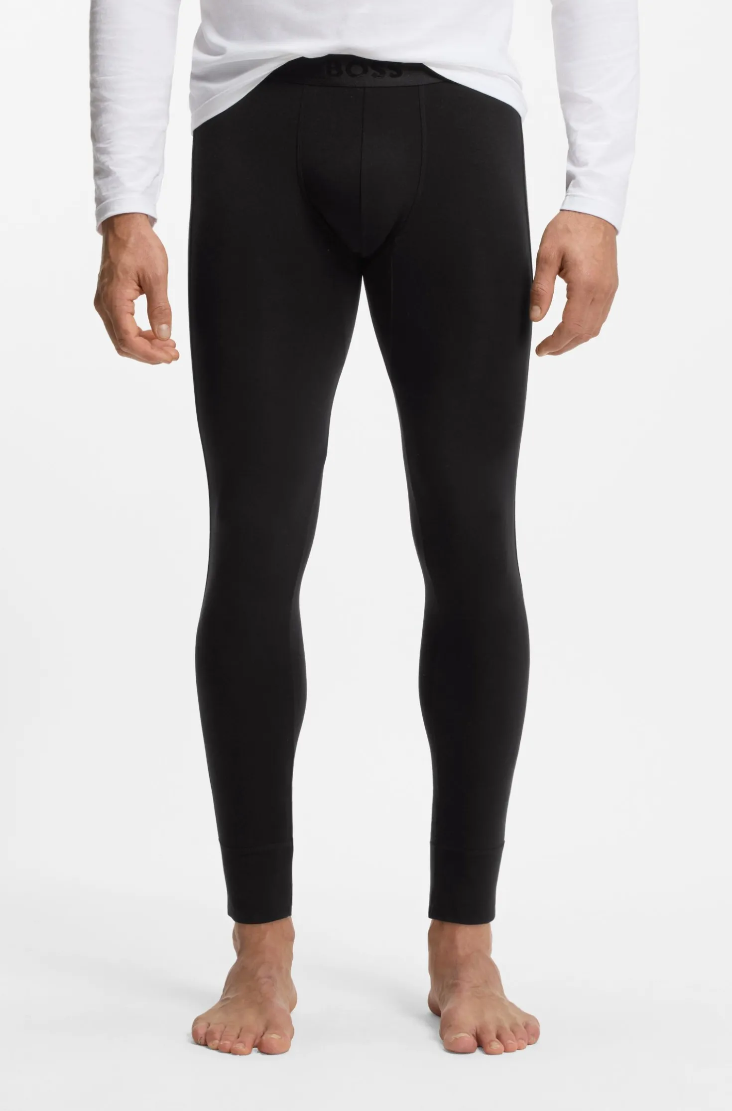 Lange Unterhose mit Thermo-Eigenschaften und Logo-Bund