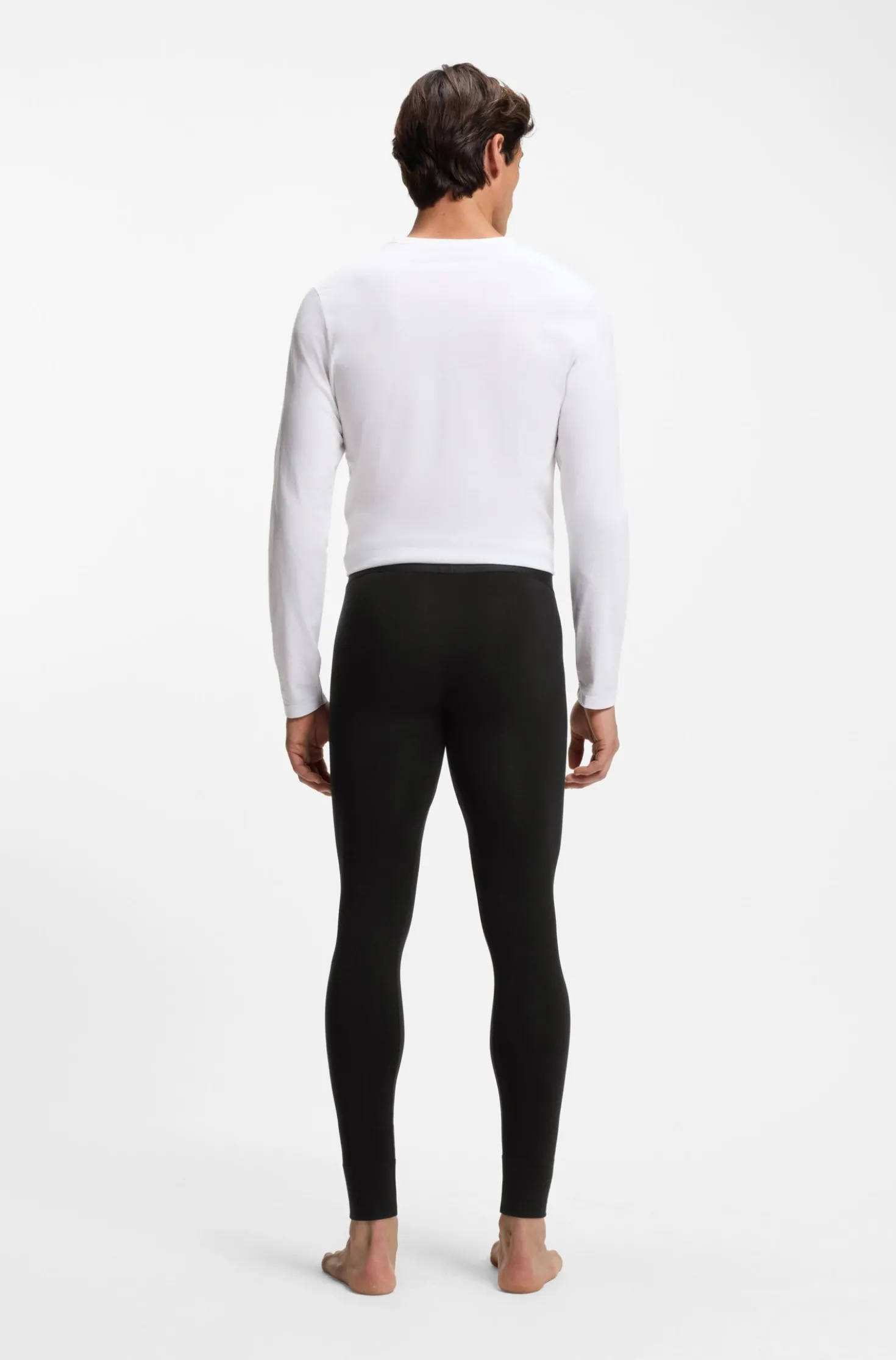 Lange Unterhose mit Thermo-Eigenschaften und Logo-Bund