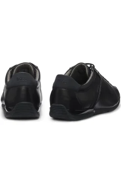 Ledersneakers mit geruchsneutralisierendem Innenfutter