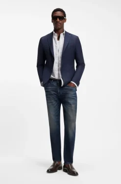 Loafer aus Leder mit Double-B-Monogramm