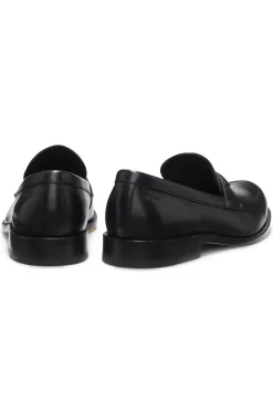 Loafer aus Leder mit Logo-Detail aus Metall