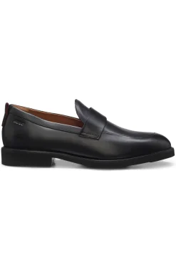 Loafer aus Leder mit Pennyloafer-Besatz