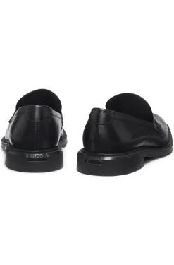 Loafer aus Leder mit Pennyloafer-Besatz