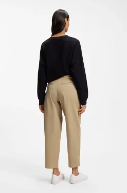 Loose-Fit Chino aus Stretch-Baumwolle mit Twill-Struktur