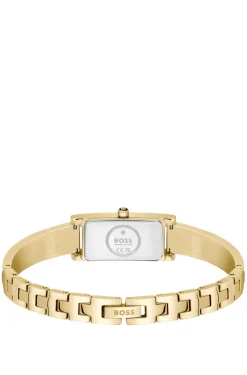 Lucy Allure goldfarbene Uhr mit Armreif