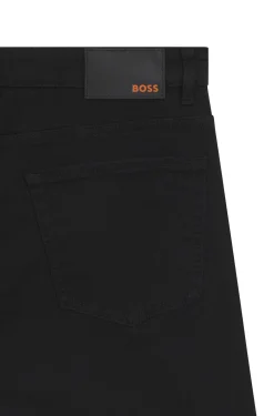 Maine Regular-Fit Jeans aus bequemem Stretch-Denim in Stay-Black