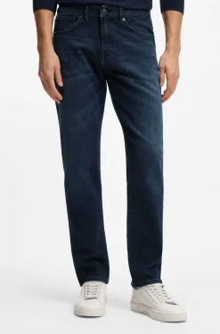 Maine Regular-Fit Jeans aus bequemem Stretch-Denim in Blau