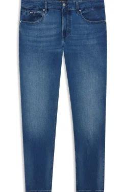 Maine Regular-Fit Jeans aus besonders softem blauem Denim