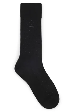 Mittelhohe Socken aus merzerisiertem Baumwoll-Mix
