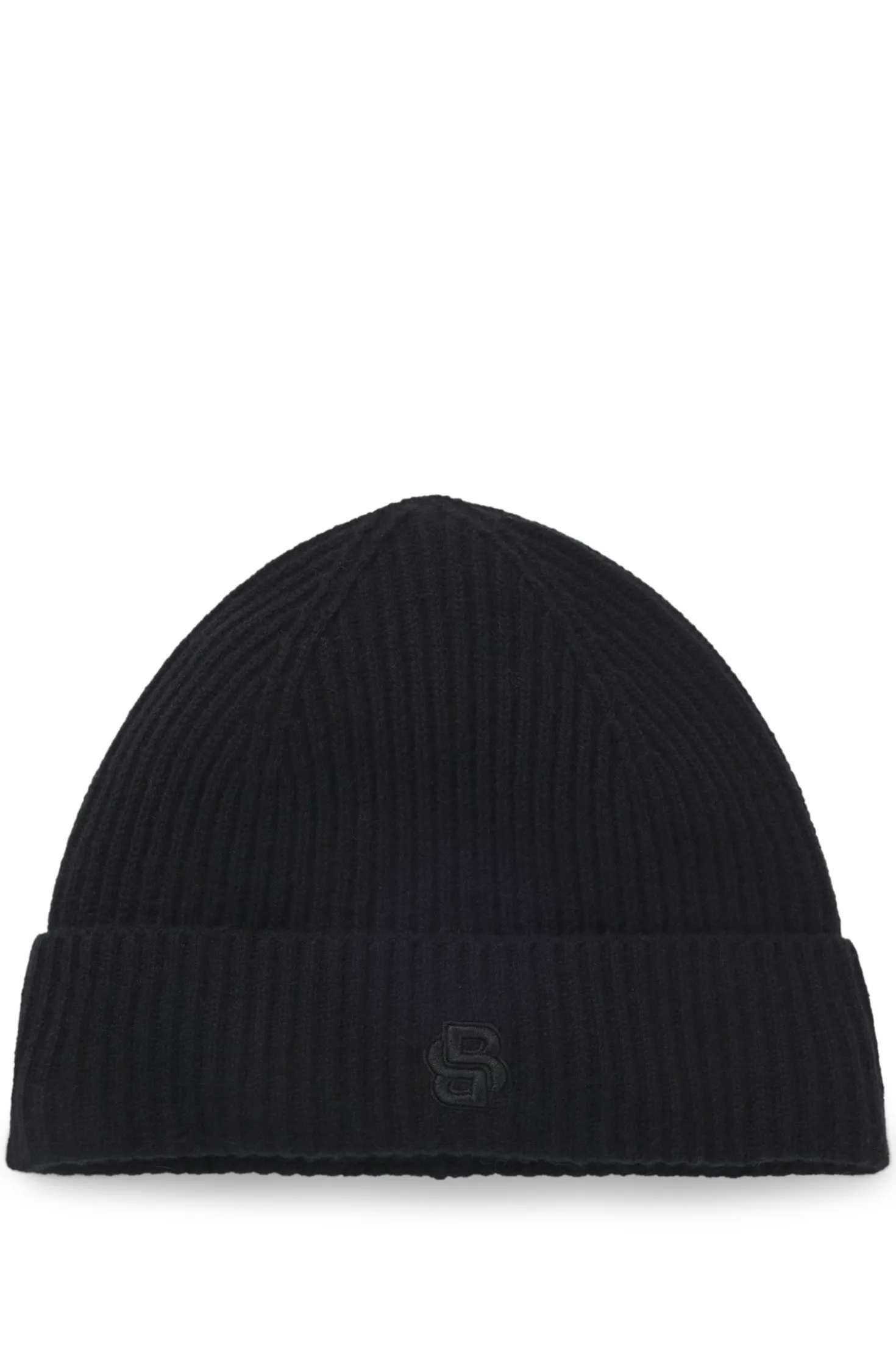 Mütze aus Woll-Mix mit Kaschmir und Double-B-Monogramm
