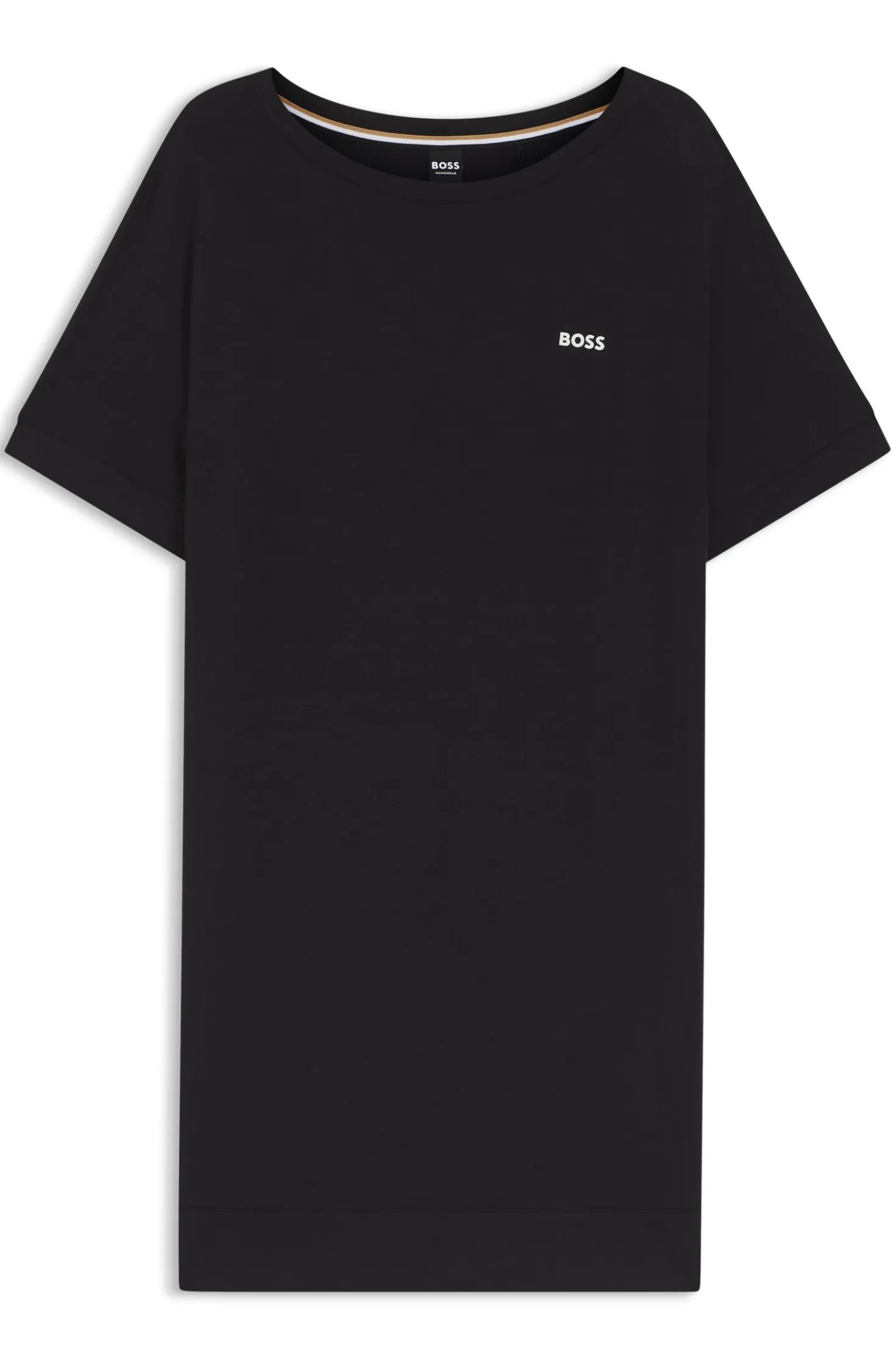 Nachthemd aus Stretch-Jersey mit Logo-Print