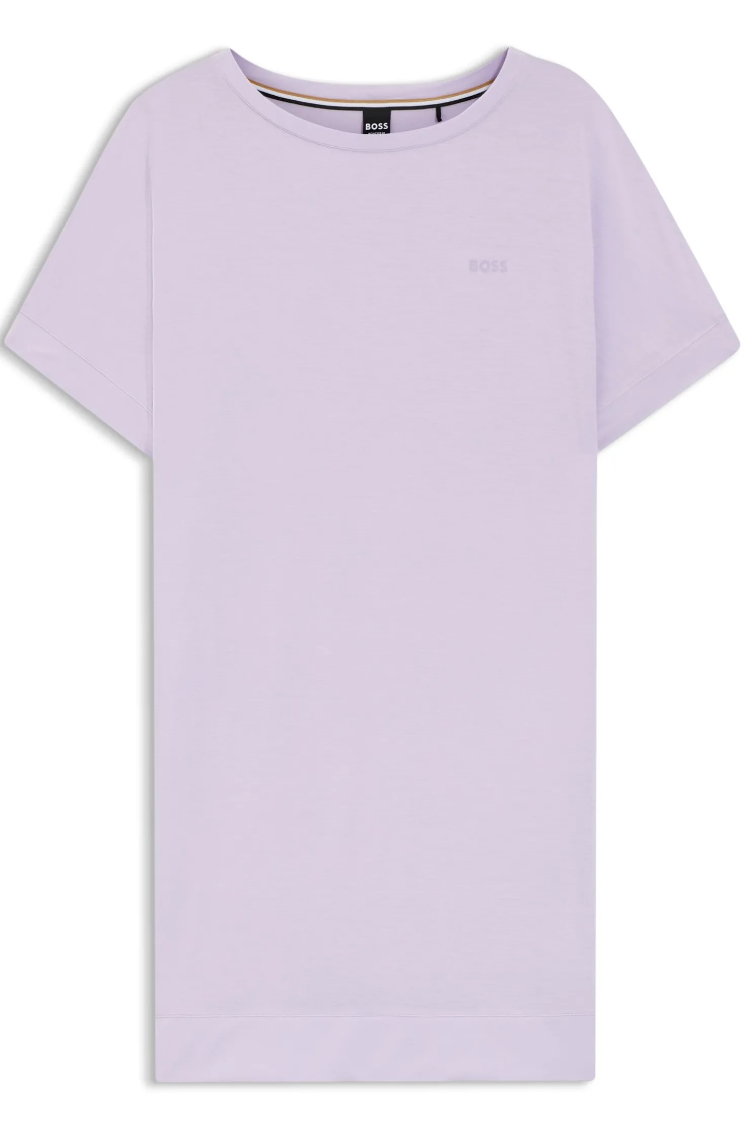 Nachthemd aus Stretch-Jersey mit Logo-Print