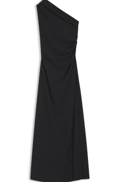 One-Shoulder-Kleid aus Stretch-Gewebe
