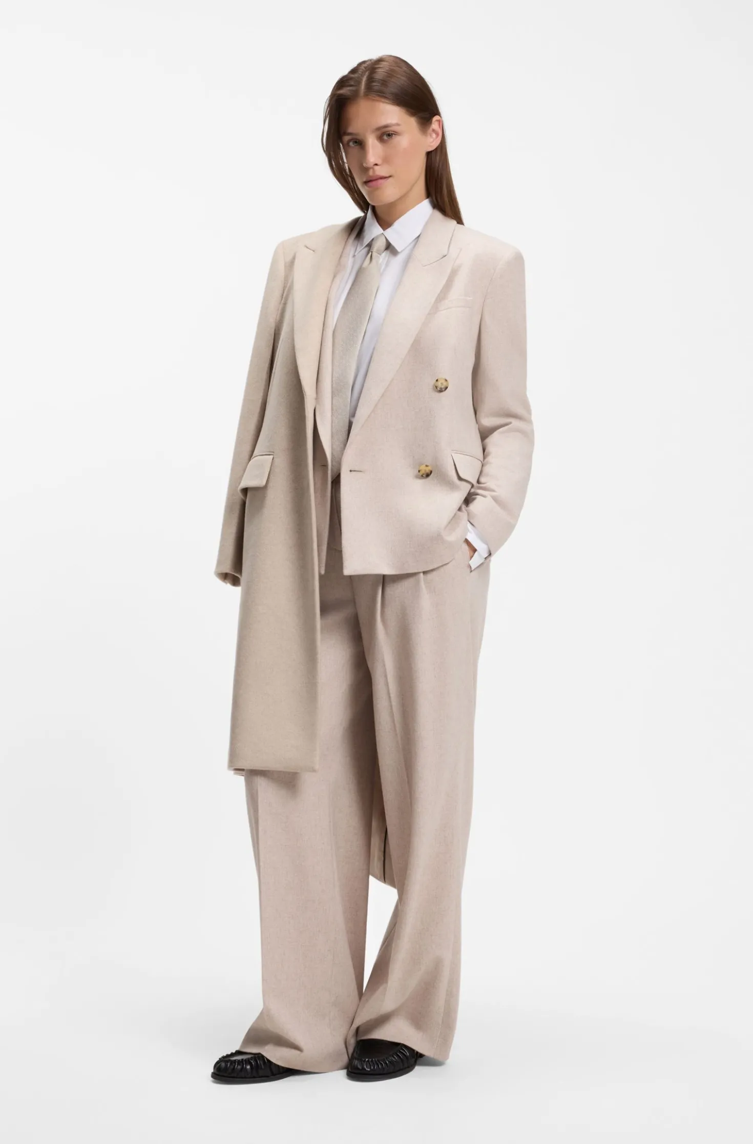 Oversized Bluse aus Baumwolle