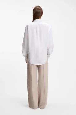 Oversized Bluse aus Baumwolle