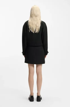 Oversized Sakko aus Bouclé-Gewebe