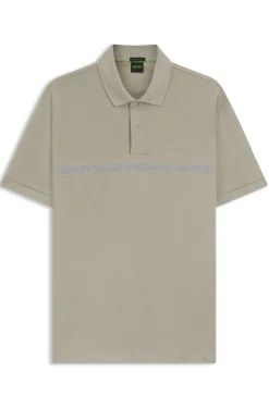 Paddy Poloshirt aus Baumwolle mit Querstreifen