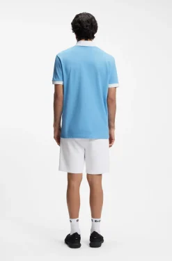 Paddy Poloshirt mit Landesflaggen-Details