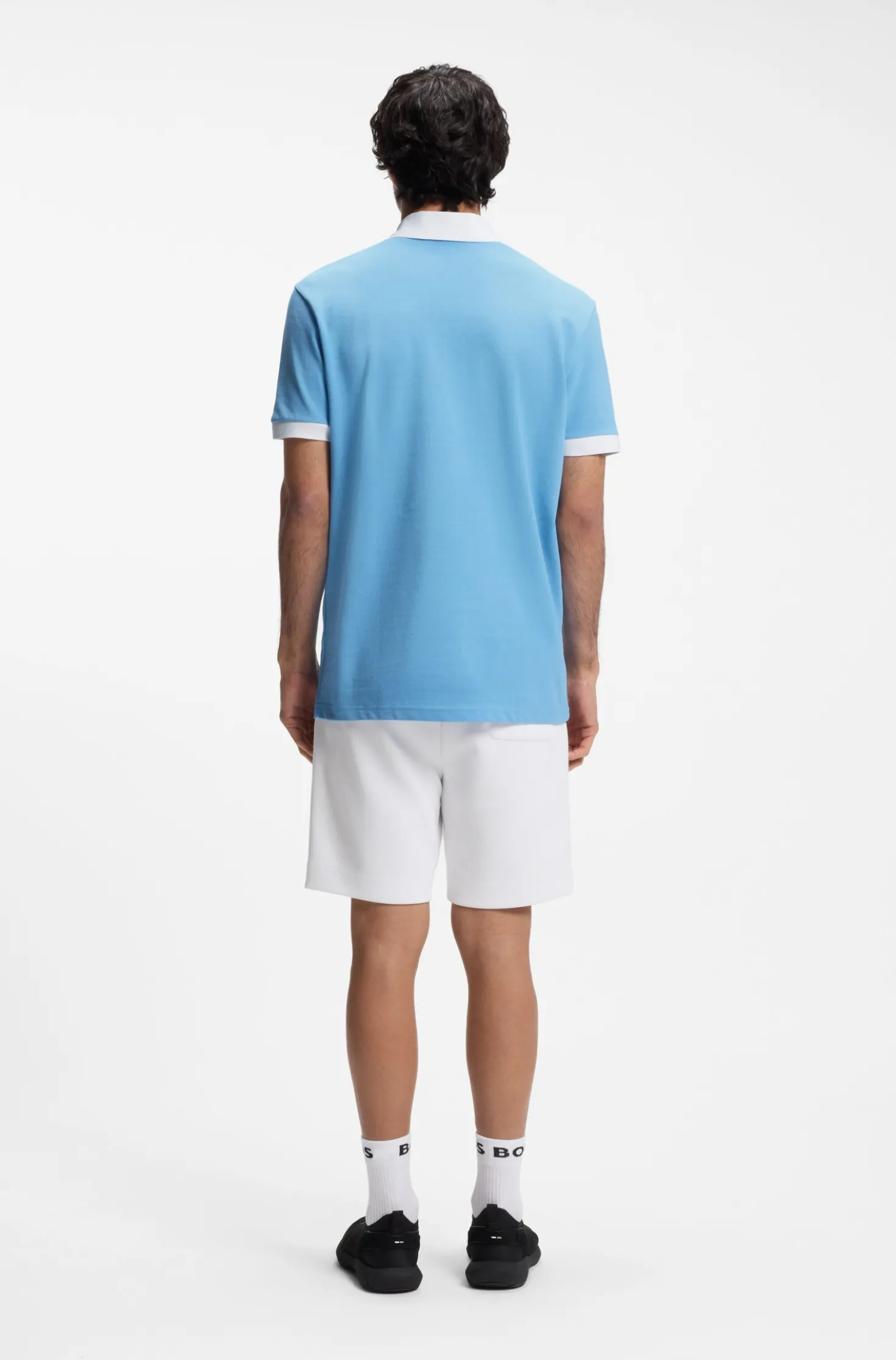 Paddy Poloshirt mit Landesflaggen-Details
