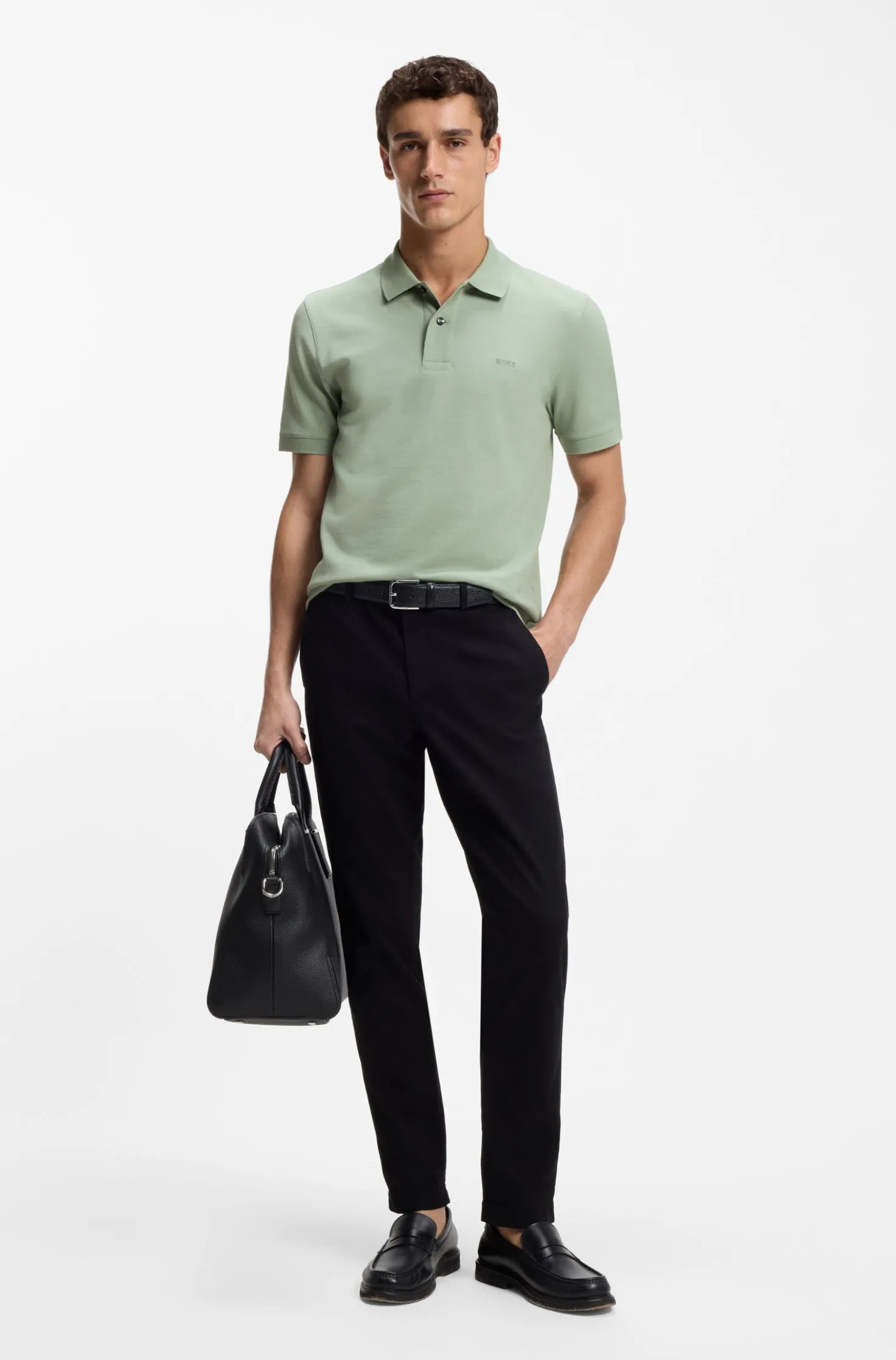 Pallas Poloshirt aus Baumwoll-Piqué mit Logo-Stickerei