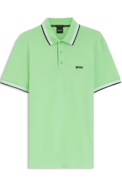 Poloshirt aus Baumwoll-Piqué mit Logo-Details