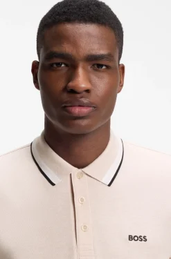 Poloshirt aus Baumwoll-Piqué mit Logo-Details