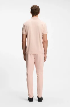 Poloshirt aus Baumwoll-Piqué mit Allover-Print