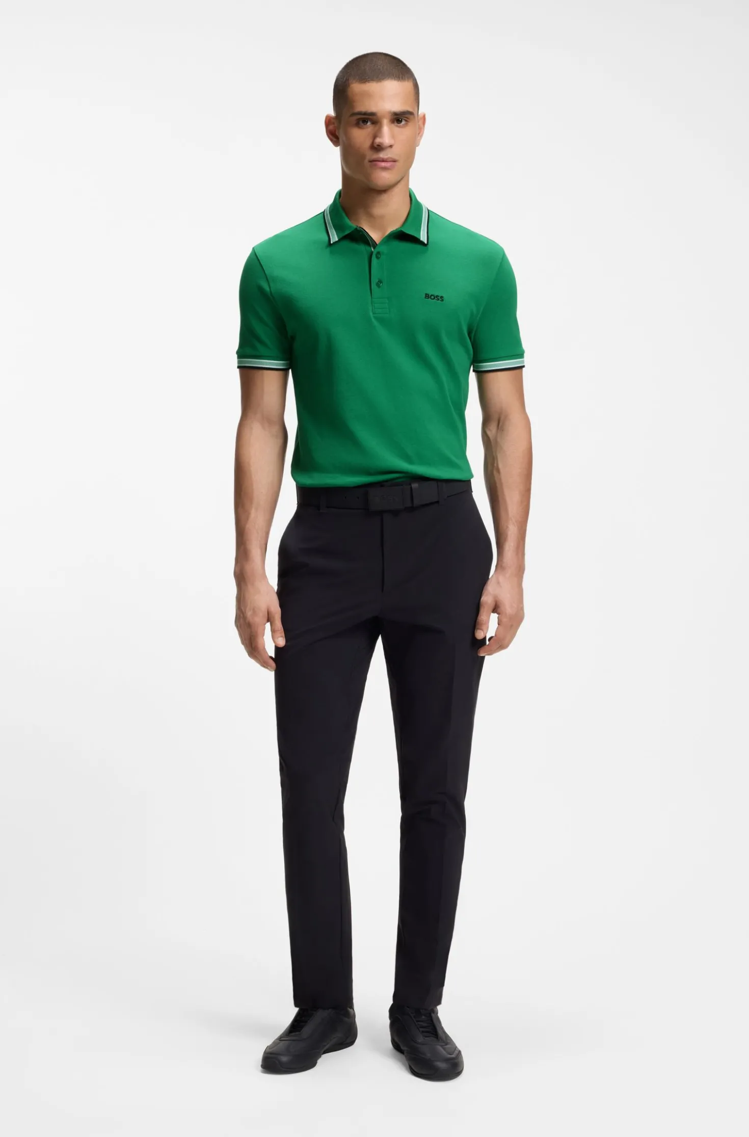 Poloshirt aus Baumwoll-Piqué mit Logo-Details