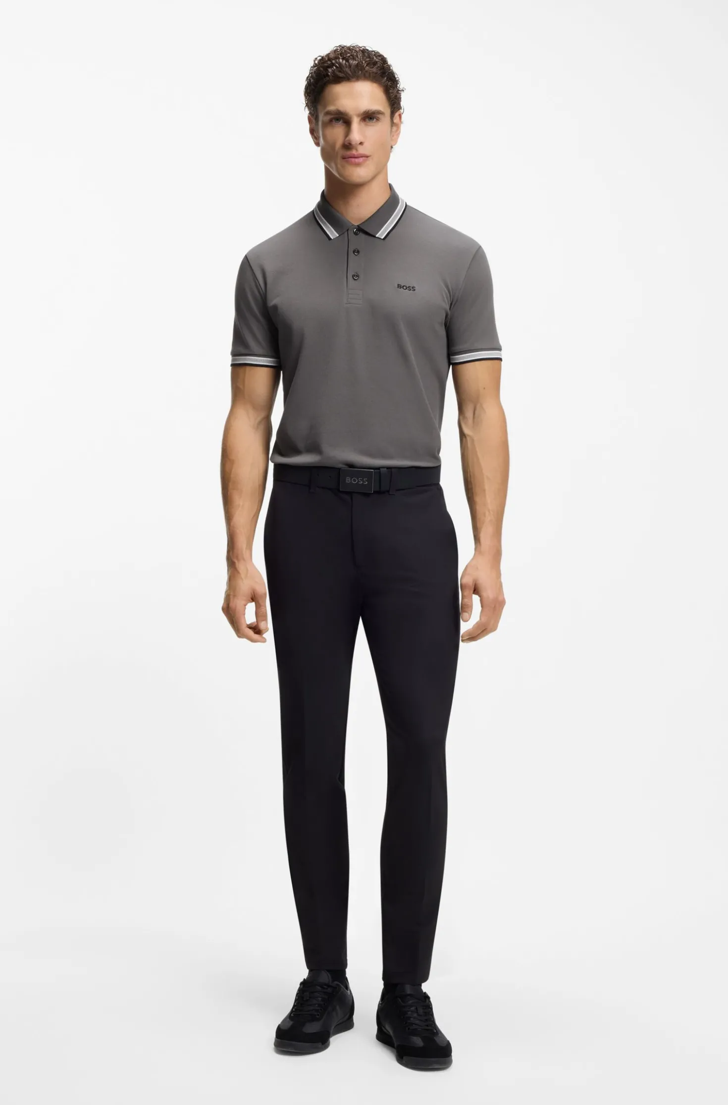 Poloshirt aus Baumwoll-Piqué mit Logo-Details