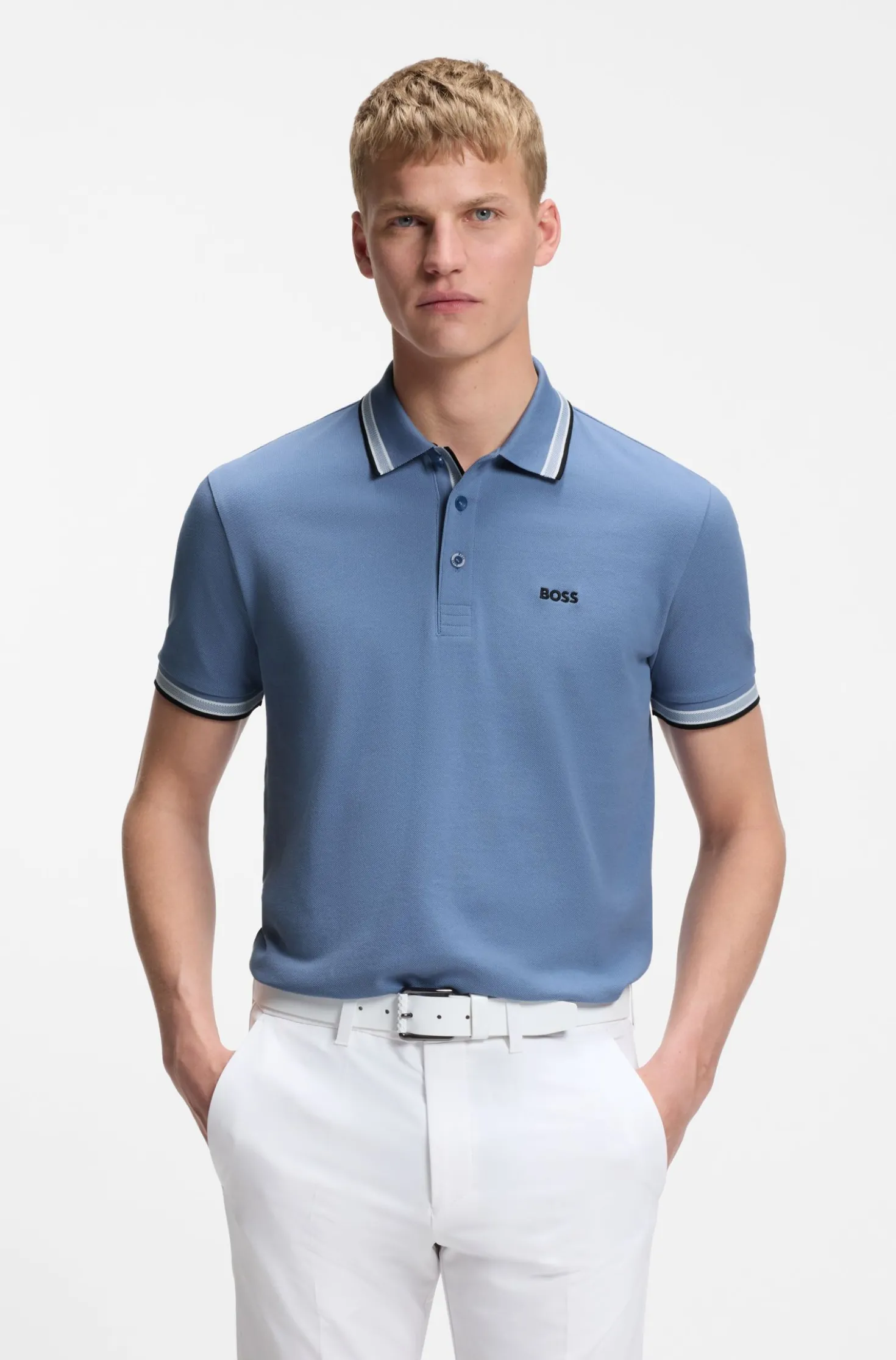 Poloshirt aus Baumwoll-Piqué mit Logo-Details