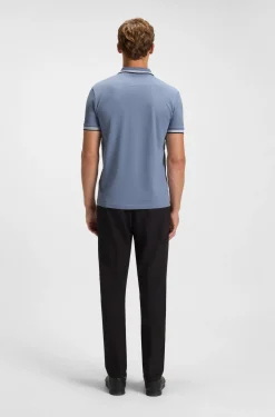 Poloshirt aus Baumwoll-Piqué mit Logo-Details