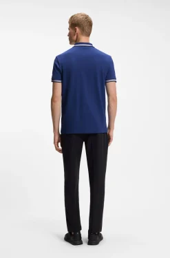 Poloshirt aus Baumwoll-Piqué mit Logo-Details