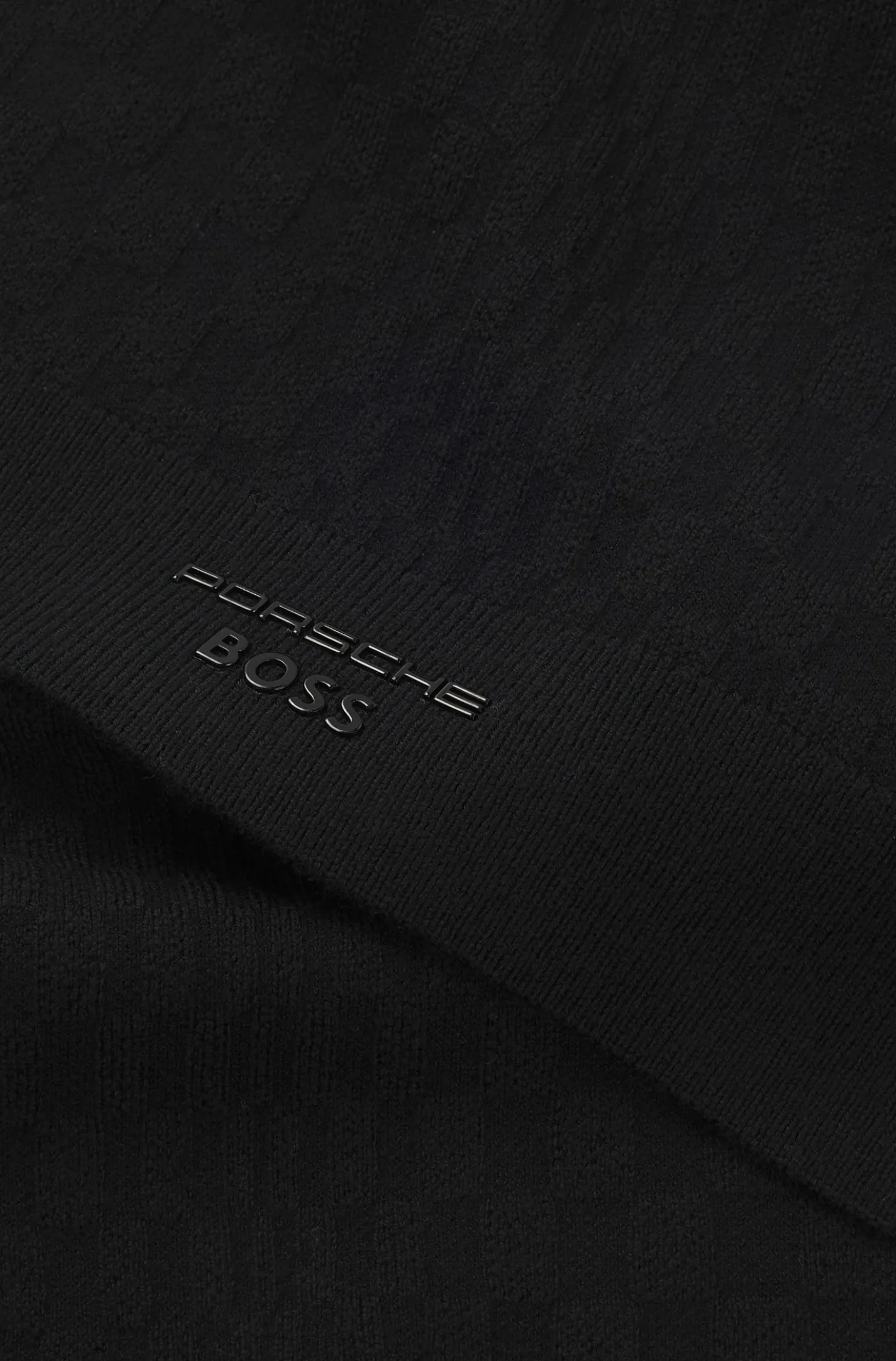 Porsche x BOSS Schal mit Pasha-Karo