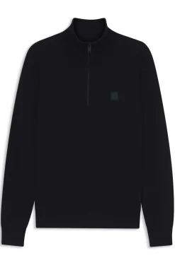 Pullover aus Baumwolle und Kaschmir mit Troyerkragen