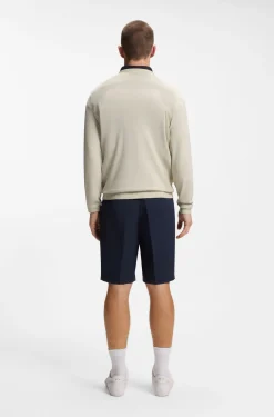 Pullover aus Baumwoll-Mix mit Bodymapping-Struktur