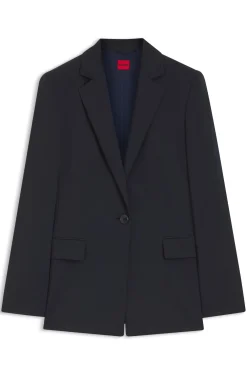 Regular-Fit Blazer mit fallendem Revers
