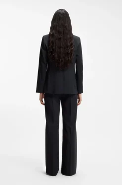 Regular-Fit Blazer mit fallendem Revers