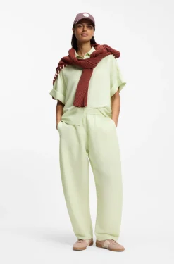 Regular-Fit Bluse mit umgeschlagenen Ärmelbündchen
