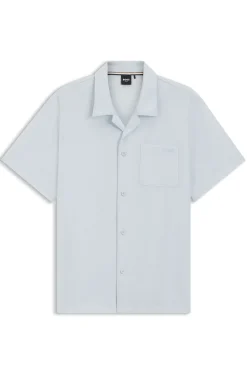 Regular-Fit Hemd aus Seersucker-Gewebe