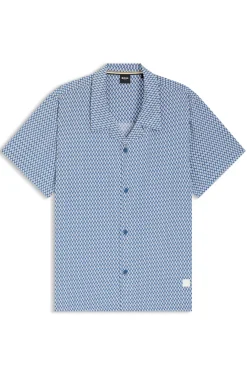 Regular-Fit Hemd mit zeitgemäßem Print