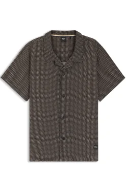Regular-Fit Hemd mit zeitgemäßem Print