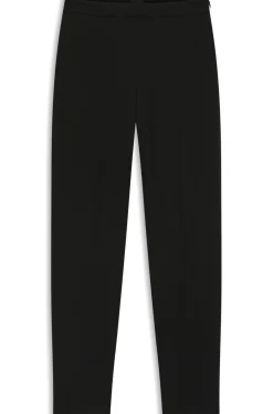 Regular-Fit Hose aus Stretch-Gewebe mit konischem Beinverlauf