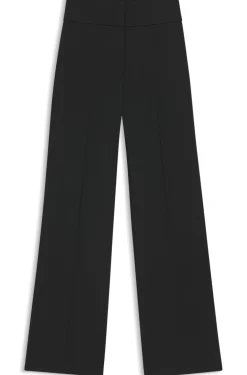 Regular-Fit Hose mit hohem Bund und ausgestelltem Bein