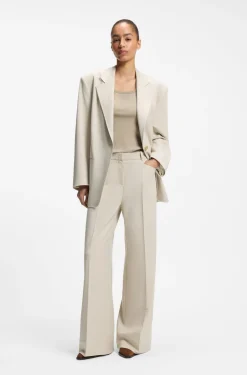 Regular-Fit Hose mit weitem Bein