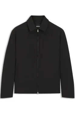 Regular-Fit Jacke mit wasserabweisendem Finish