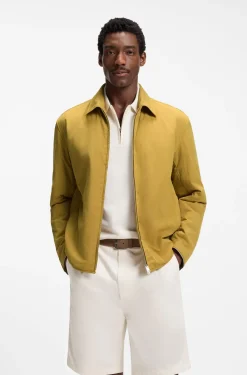 Regular-Fit Jacke mit wasserabweisendem Finish