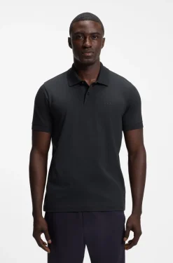 Regular-Fit Poloshirt mit Logo-Stickerei